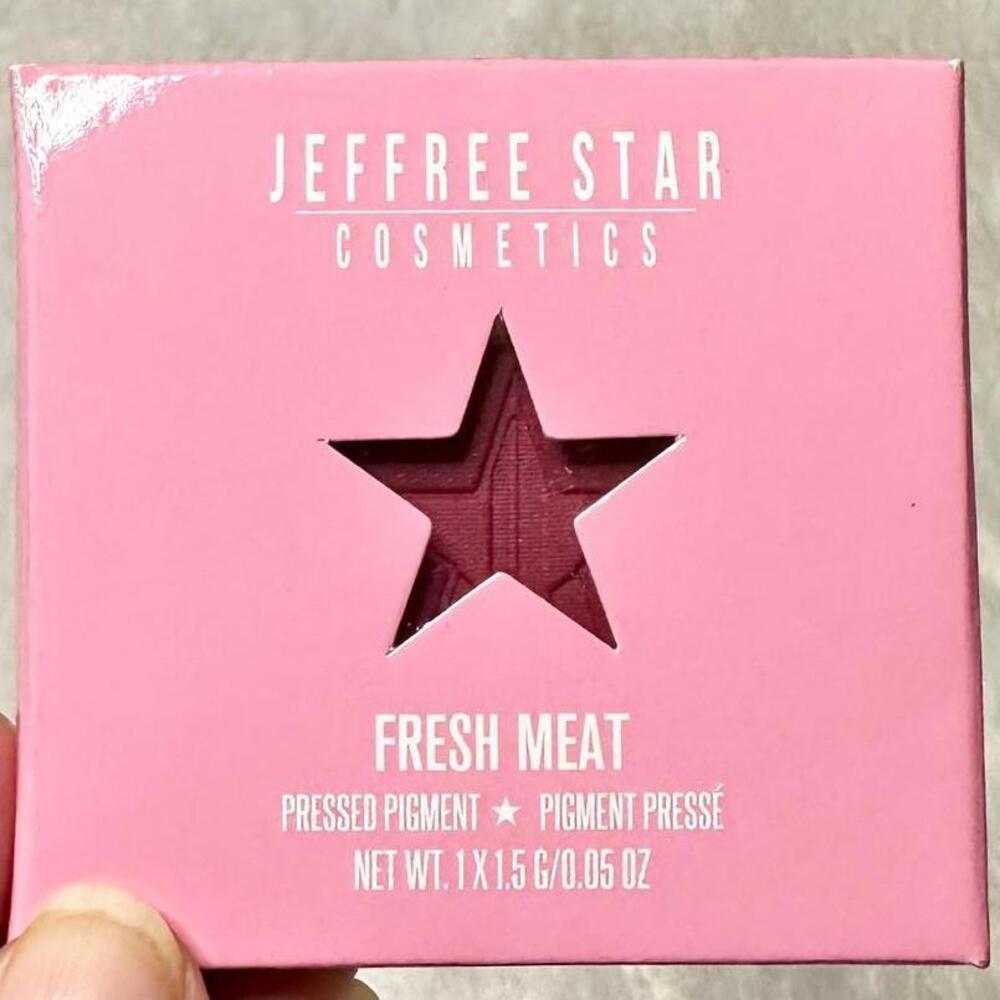 NIB Jeffree Star Pressed Pigment Artistry Single in Fresh Meat 1.5g